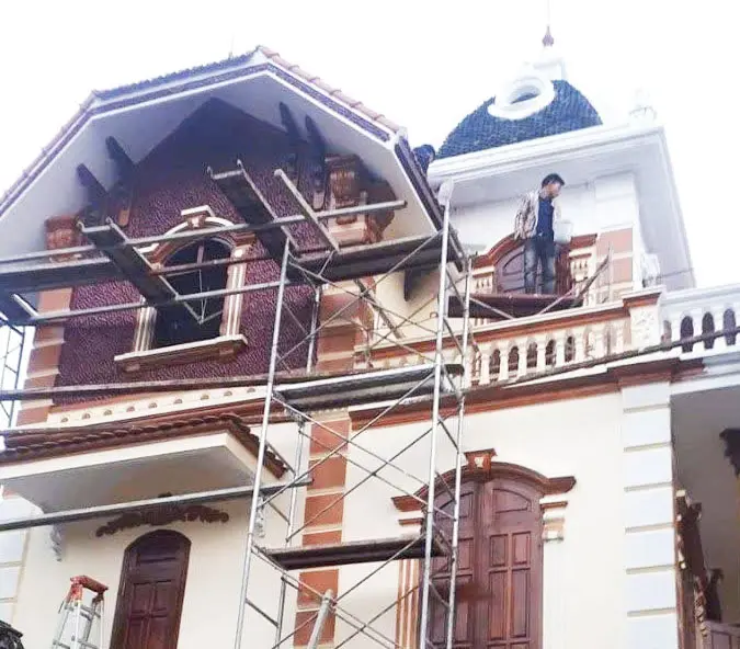 Sơn nhà tại Hoàng Mai, Hà Nội