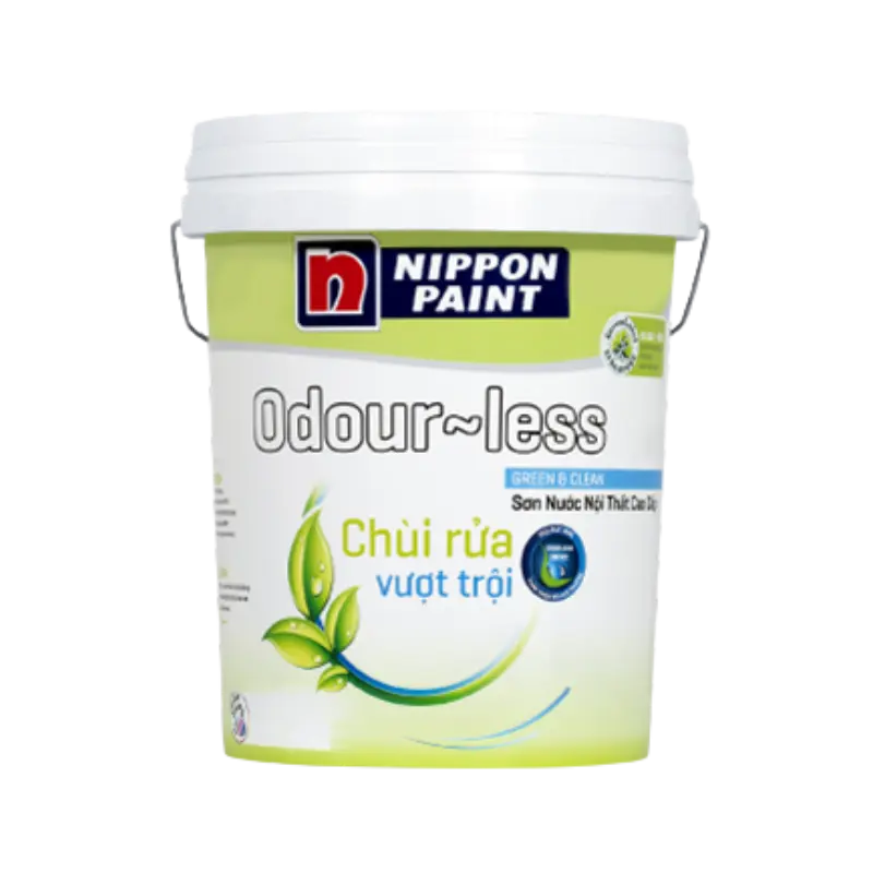 Sơn Nippon Odour-Less chùi rửa vượt trội